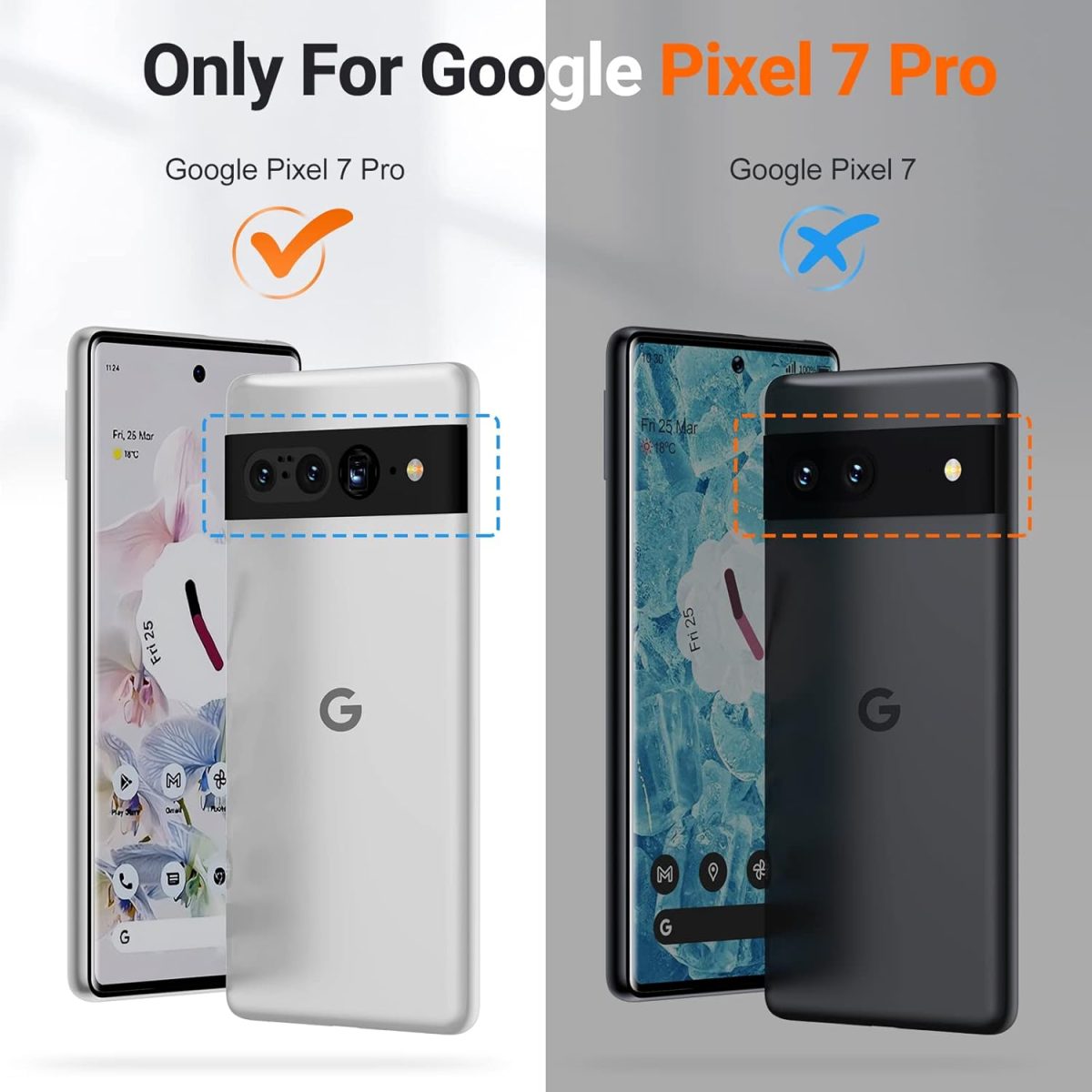 کاور ضدضربه KOVASIA برای Google Pixel 7 Pro – با استند 360 درجه و محافظ چندلایه