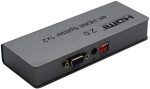 اسپلیتر HDMI مدل 1x2 XOLORspace: اتصال همزمان و کیفیت بی‌نظیر تصویر