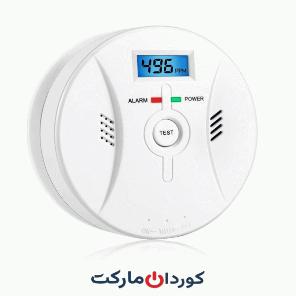 سنسور هشدار دهنده و تشخیص نشت گاز مونوکسید کربن با نمایشگر LCD، مدل DSD-5879