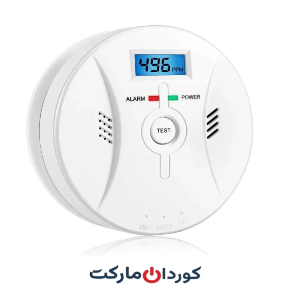 سنسور هشدار دهنده و تشخیص نشت گاز مونوکسید کربن با نمایشگر LCD، مدل DSD-5879