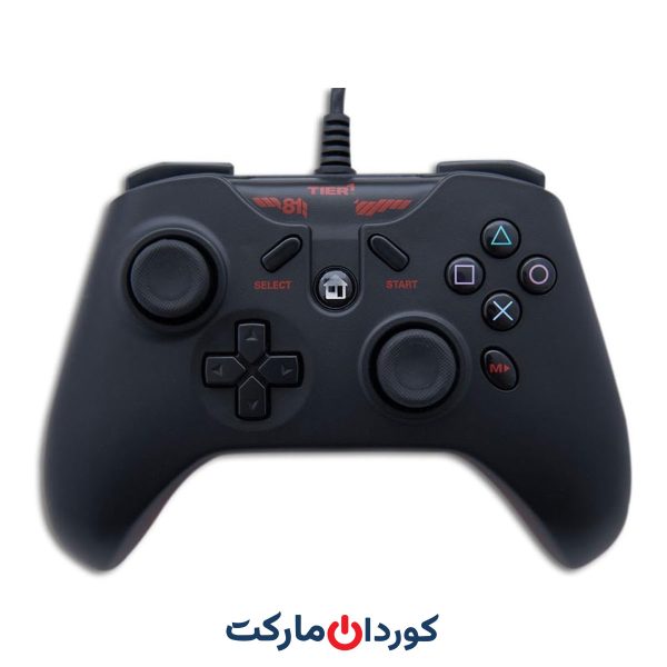 کنترلر بازی Tier1 F.P.S. برای PS3، PC و اندروید - مناسب برای پلی‌استیشن 3 - رنگ سفید