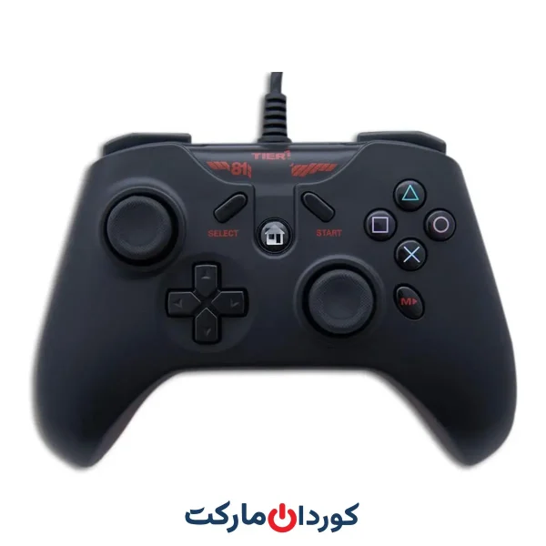 کنترلر بازی Tier1 F.P.S. برای PS3، PC و اندروید - مناسب برای پلی‌استیشن 3 - رنگ سفید