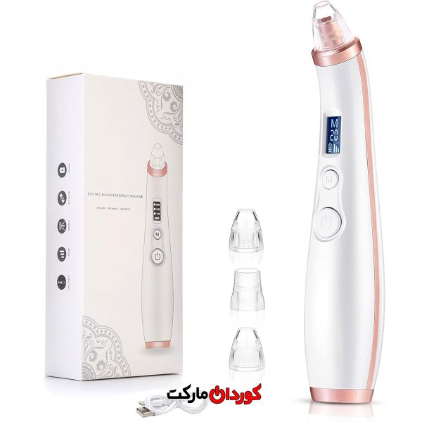 میکرودرم (پاک‌کننده جوش‌های سرسیاه و منافذ پوست) با مکش الکتریکی CANTIK کد 26079