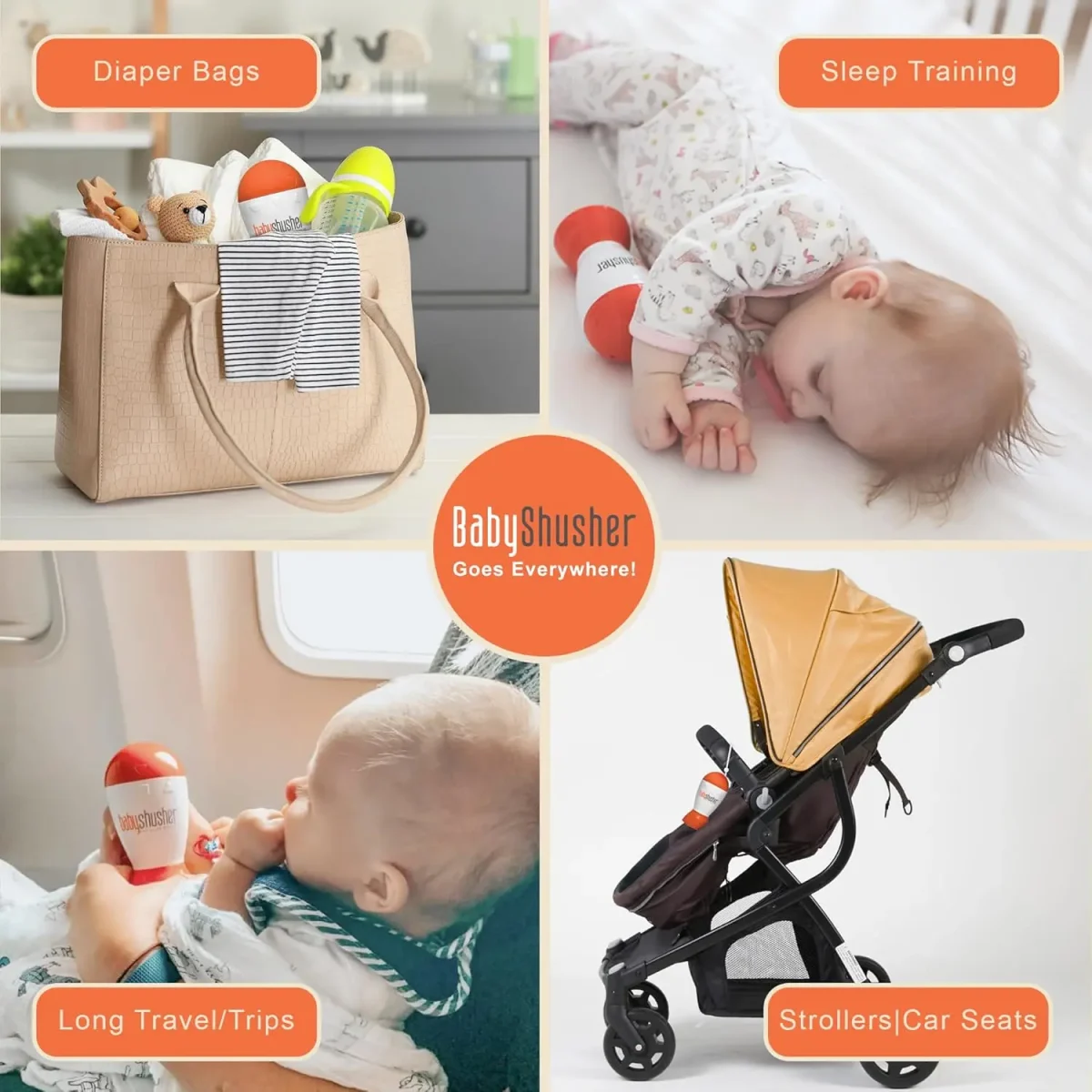 معجزه‌ی خواب نوزاد با صدای آرام‌بخش شوش - Baby Shusher