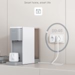 NCC 4 Pack Smart WiFi Socket with Power Consumption, Compatible with Alexa and Google Home, Remote Control, Voice Control, 16A, White (1) پریز هوشمند GNCC – مدیریت هوشمند مصرف انرژی مدل SP11