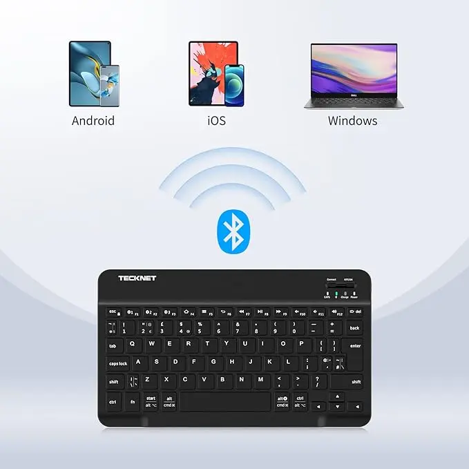 کیبورد بیسیم TECKNET Bluetooth Ultra-Slim