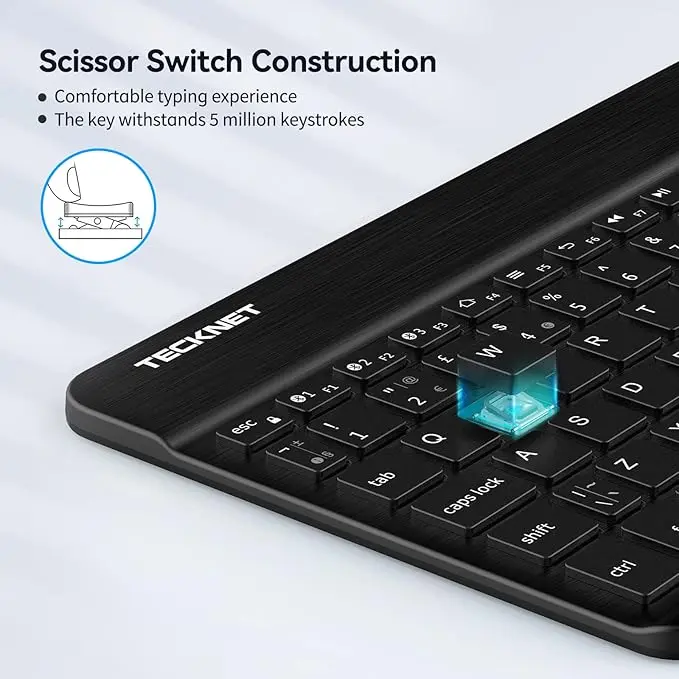 کیبورد بیسیم TECKNET Bluetooth Ultra-Slim