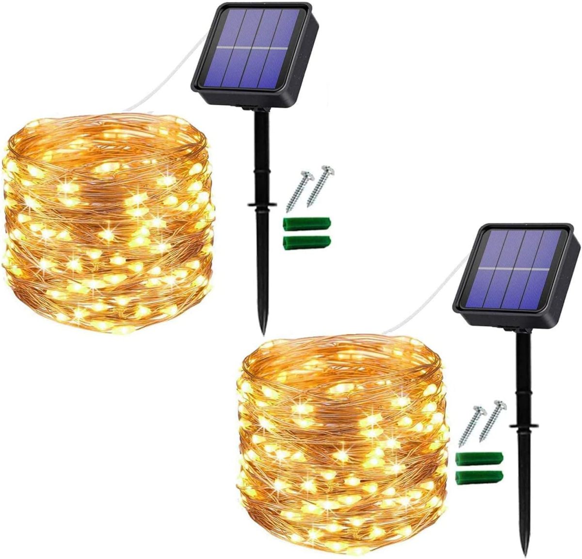 چراغ‌های خورشیدی مدل OWWASD Outdoor Solar Fairy Lights