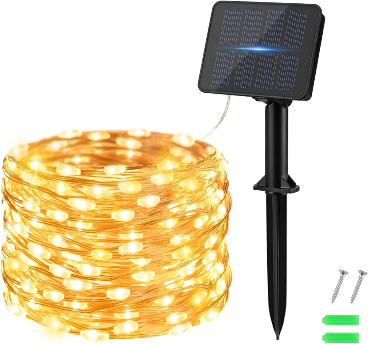 چراغ‌های خورشیدی مدل OWWASD Outdoor Solar Fairy Lights