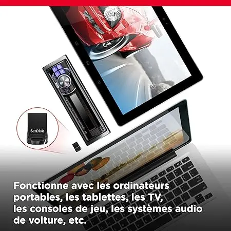 فلش سن دیسک آمریکاUSB 3.2 Ultra Fit SanDisk flash 512gمگ بر ثانیه400mb کد 25893 - Image 3