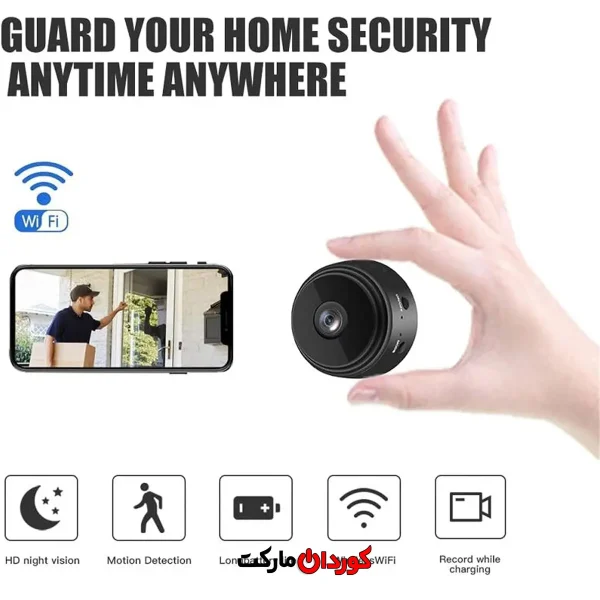 دوربین بیسیم کوچک آهنربایی SQT کد 27964