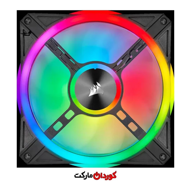 فن کیس کامپیوتر برند Corsair مدل iCUE QL140 RGB