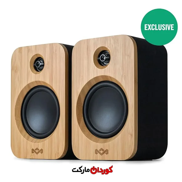 اسپیکرهای بلوتوثی با ورودی AUX از برند HOUSE OF MARLEY - استوک
