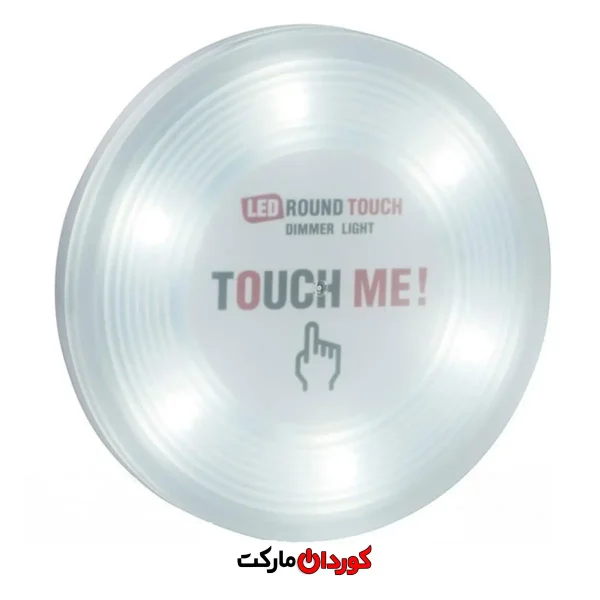چراغ لمسی ۶-LED باتری‌خور، قابل نصب در هر مکان، با قابلیت تنظیم نور کد 27239