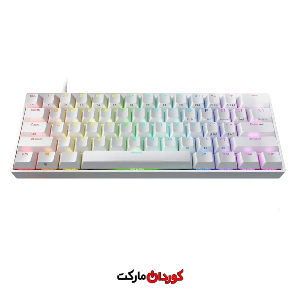 کیبورد مکانیکی گیمینگ DURGOD Venus RGB کد 27018