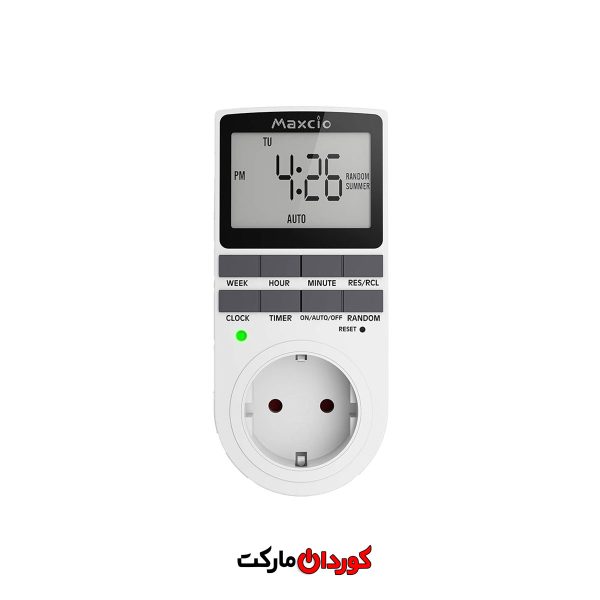 پریز تایمردار مدل Maxcio ‎TM02-EU