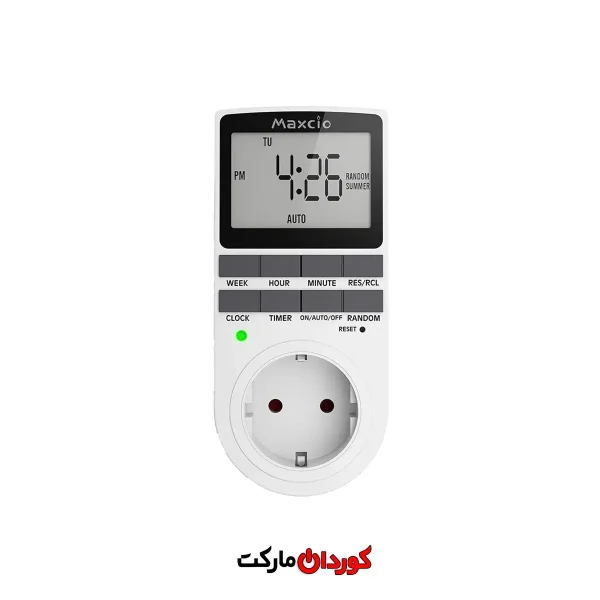 پریز تایمردار مدل Maxcio TM02-EU