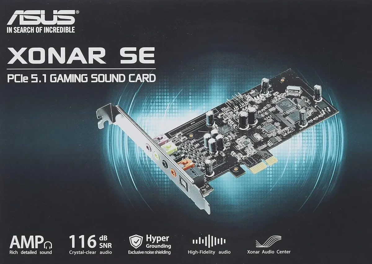 کارت صدای گیمینگ ASUS Xonar SE