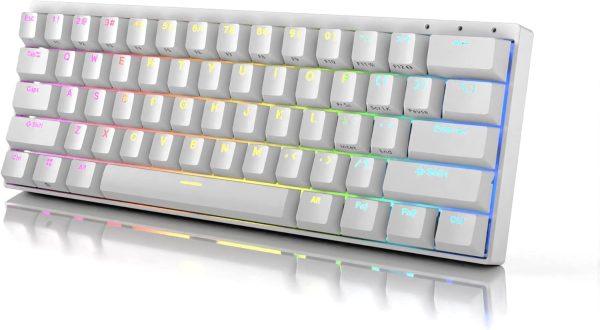 کیبورد مکانیکی گیمینگ DURGOD Venus RGB – ترکیب طراحی کامپکت و عملکرد بی‌نظیر