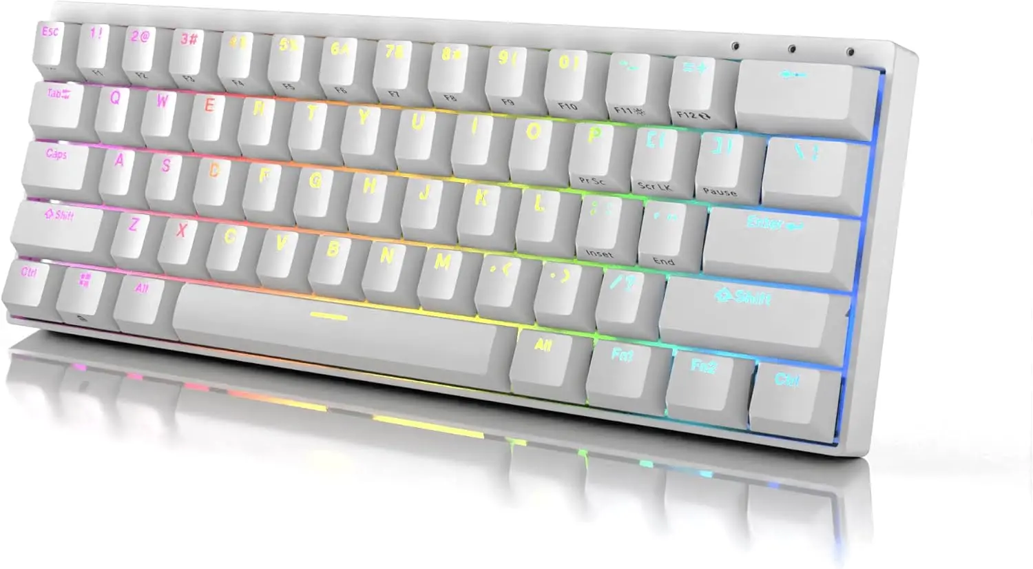 کیبورد مکانیکی گیمینگ DURGOD Venus RGB – ترکیب طراحی کامپکت و عملکرد بینظیر