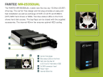 باکس و محفظه تعویض سریع هارد FANTEC مدل MR-2535DUAL