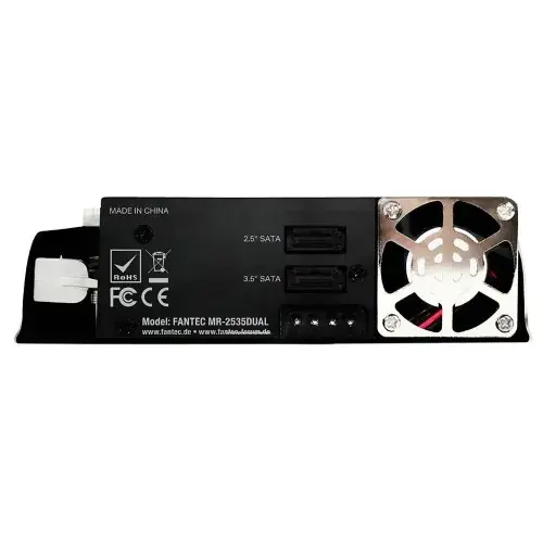 باکس و محفظه تعویض سریع هارد FANTEC مدل MR-2535DUAL