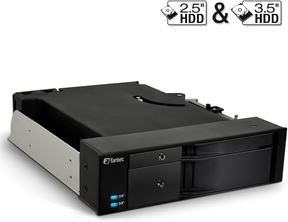 باکس و محفظه تعویض سریع هارد FANTEC مدل MR-2535DUAL