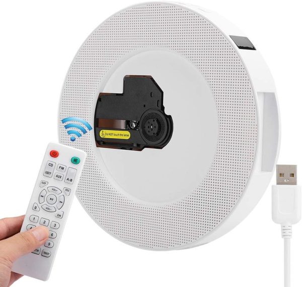 پخش‌کنندهٔ CD دیواری قابل‌حمل YR-Q100 با بلوتوث و کنترل از راه دور