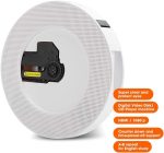 پخش‌کنندهٔ CD دیواری قابل‌حمل YR-Q100 با بلوتوث و کنترل از راه دور