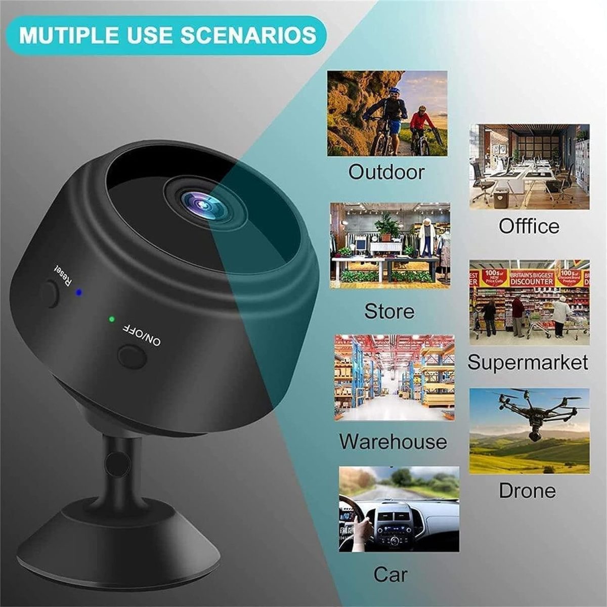 دوربین بیسیم کوچک آهنربایی SQT