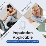 ماساژور پا برند RENPHO با فشرده‌سازی هوا مدل RP-ALM078 برای آرام‌سازی عضلات پا