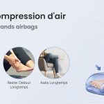 ماساژور پا برند RENPHO با فشرده‌سازی هوا مدل RP-ALM078 برای آرام‌سازی عضلات پا