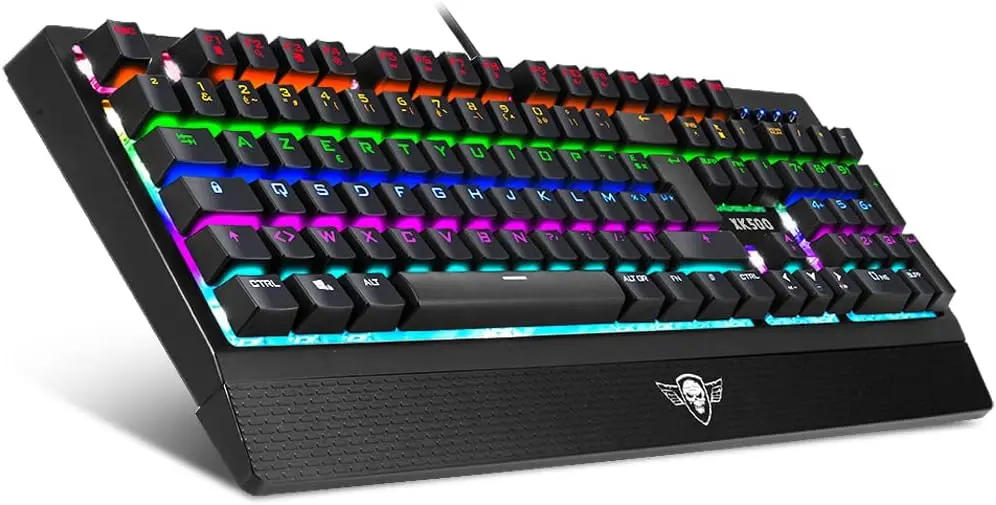 کیبورد بازی مکانیکی مدل Spirit Of Gamer xk 500