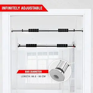 میله بارفیکس اولترا اسپورت آلمان استیل (نقره ای) Ultrasport کد 26633 - Image 3