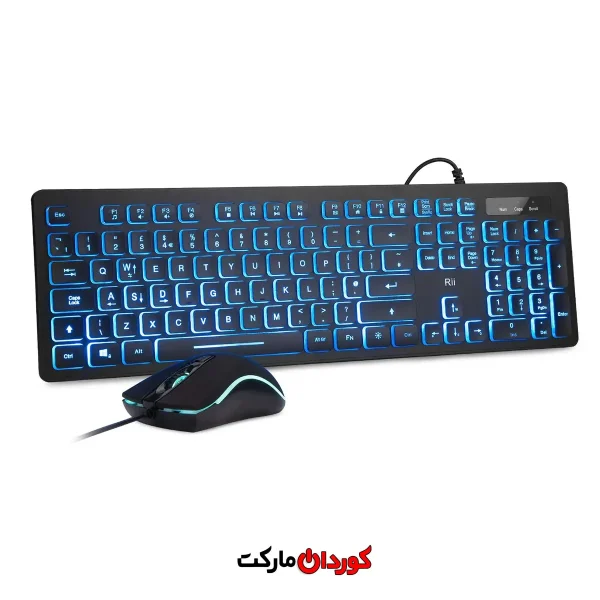 ست کیبورد و ماوس سیمی Rii RK105