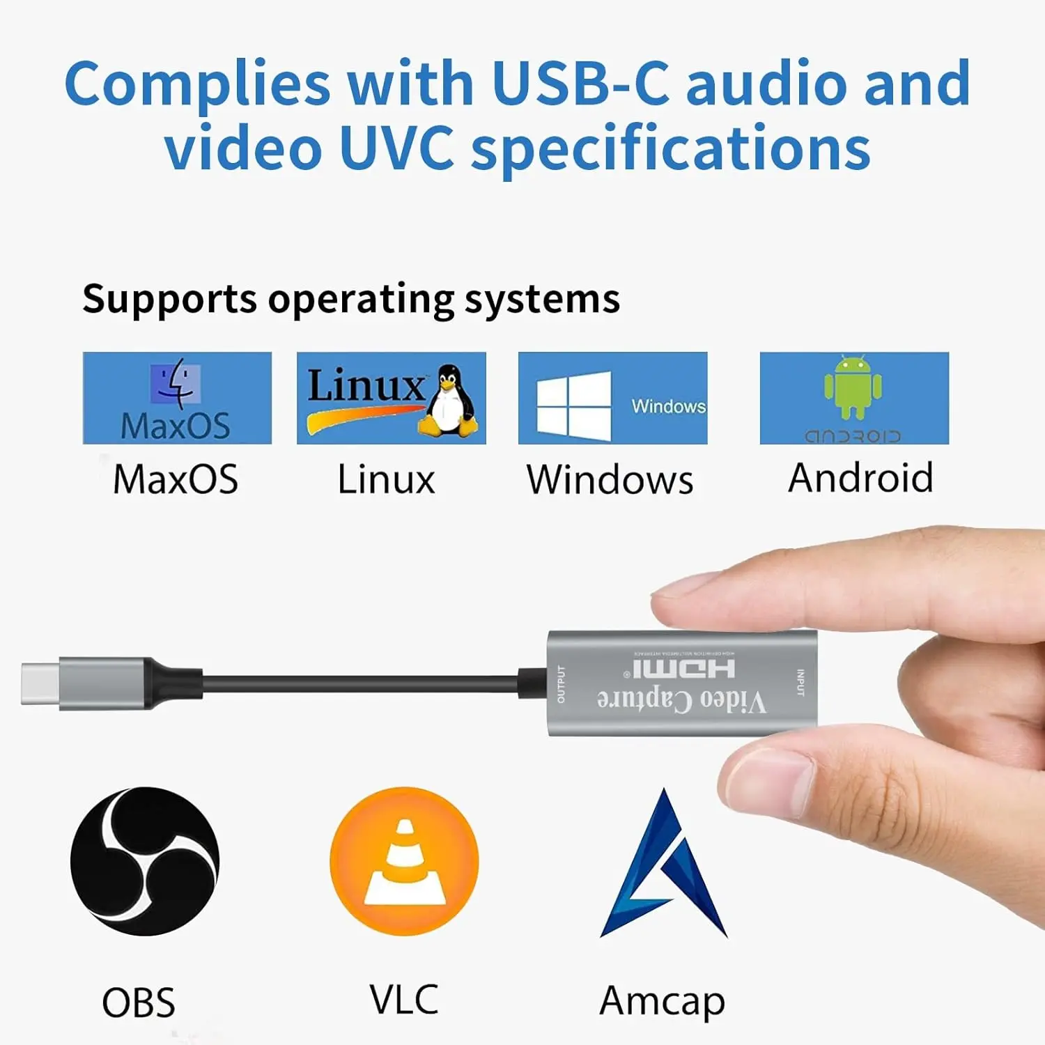 کارت کپچر اکسترنال 4K HDMI Video Capture Card