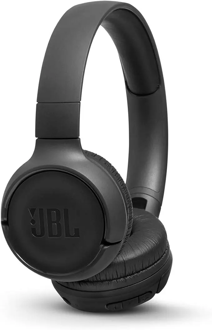 هدفون بیسیم بلوتوثی برند JBL TUNE مدل 500BT با صدای JBL Pure Bass و عمر باتری ۱۶ ساعته