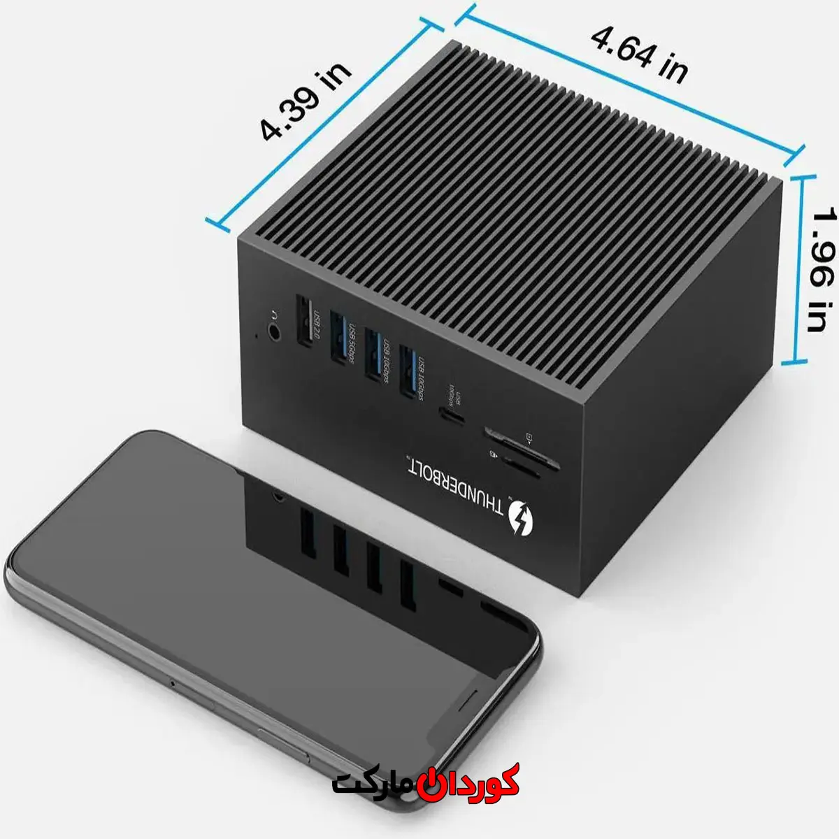 داک استیشن 18 پورت برند Thunderbolt مدل DC006C کد (30240) - Image 3