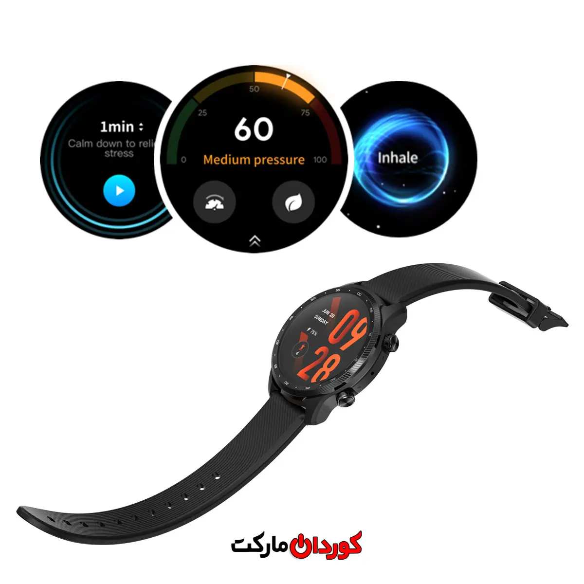 ساعت هوشمند تیک واچ TicWatch pro3 ultra GPS مدل Mobvoi WH12018 - Image 4