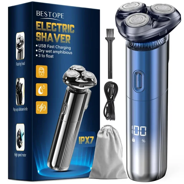 ماشین اصلاح برقی مردانه BESTOPE PRO مدل IPX7