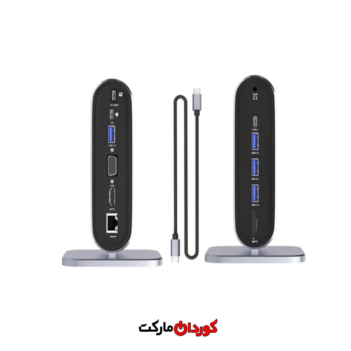هاب Type-C تایپ سی 12 کاره مدل BYL-2201 - Image 6