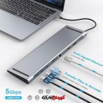 هاب-USB-C-ده-پورت-مدل-DC007-22 هاب USB-C ده پورت مدل DC007