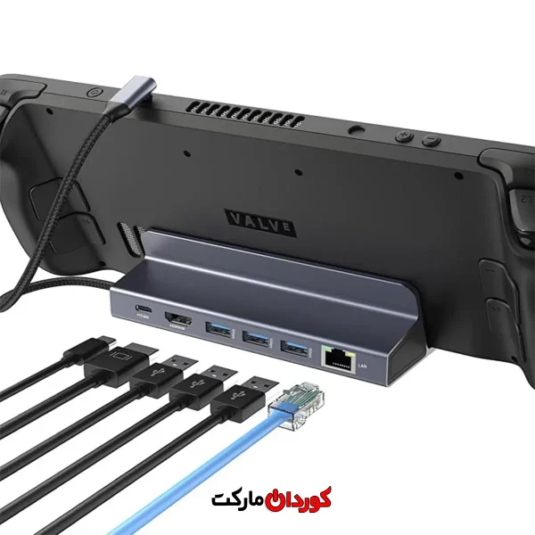 هاب داک استیم 6 کاره مدل DC023