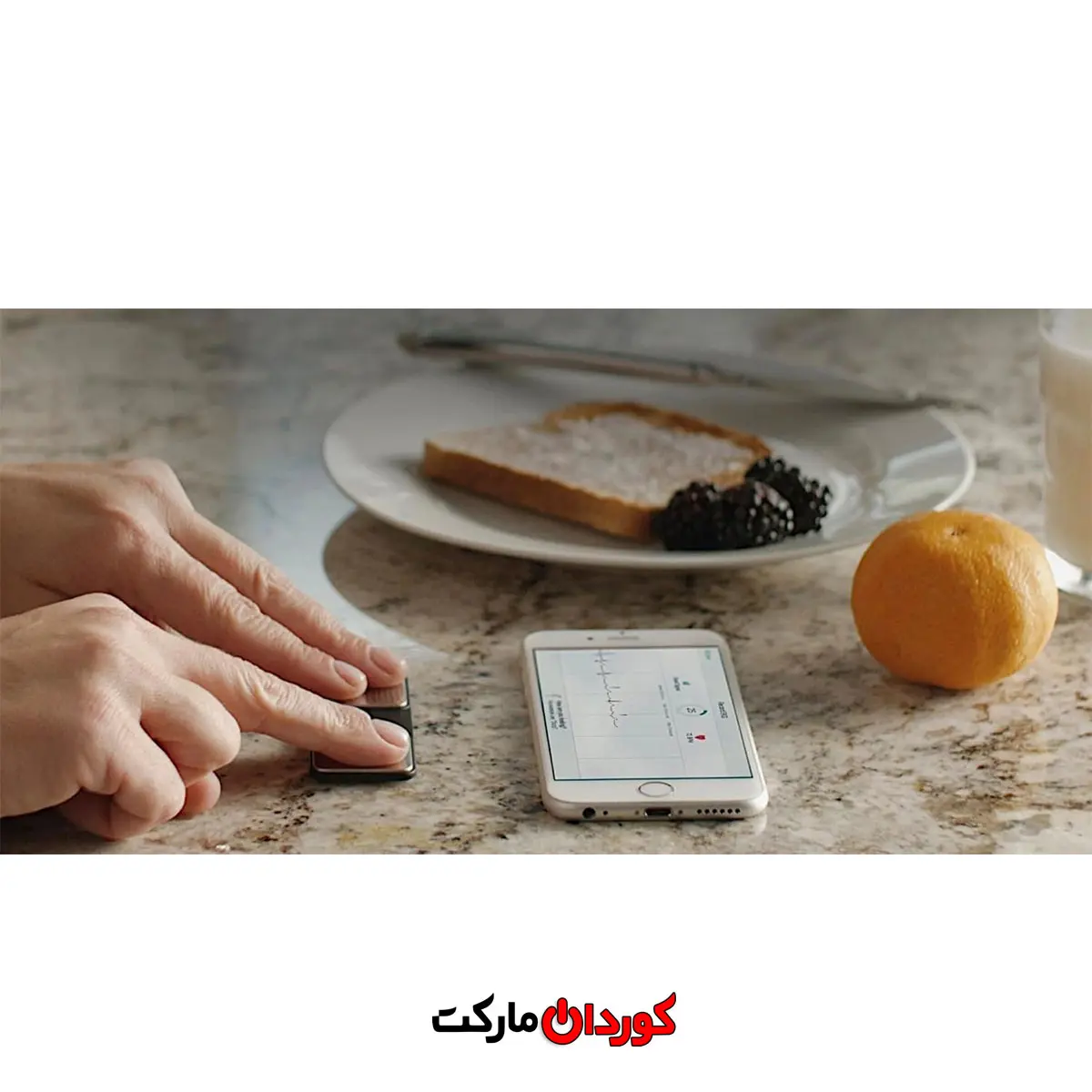 دستگاه نوار قلب قابل حمل KardiaMobile 6L برند Alive Cor مدل 6L