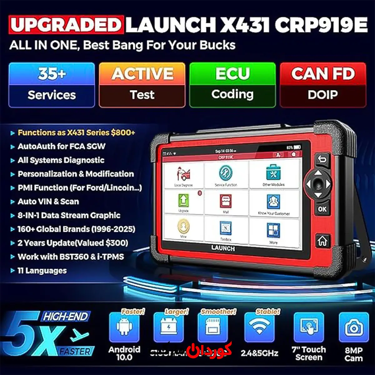 دیاگ عیب یابی لانچ Launch CRP 919E - Image 11