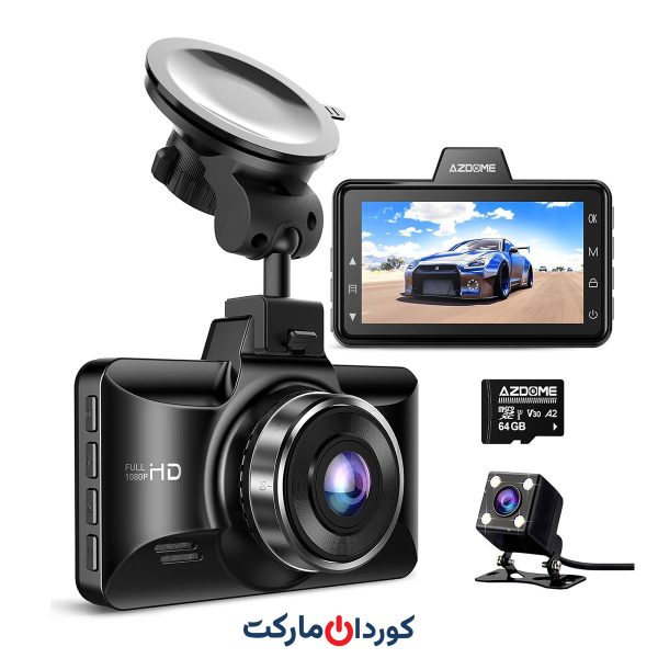 دوربین داشبورد خودرو full HD ازدام AZDOME مدل GS63H