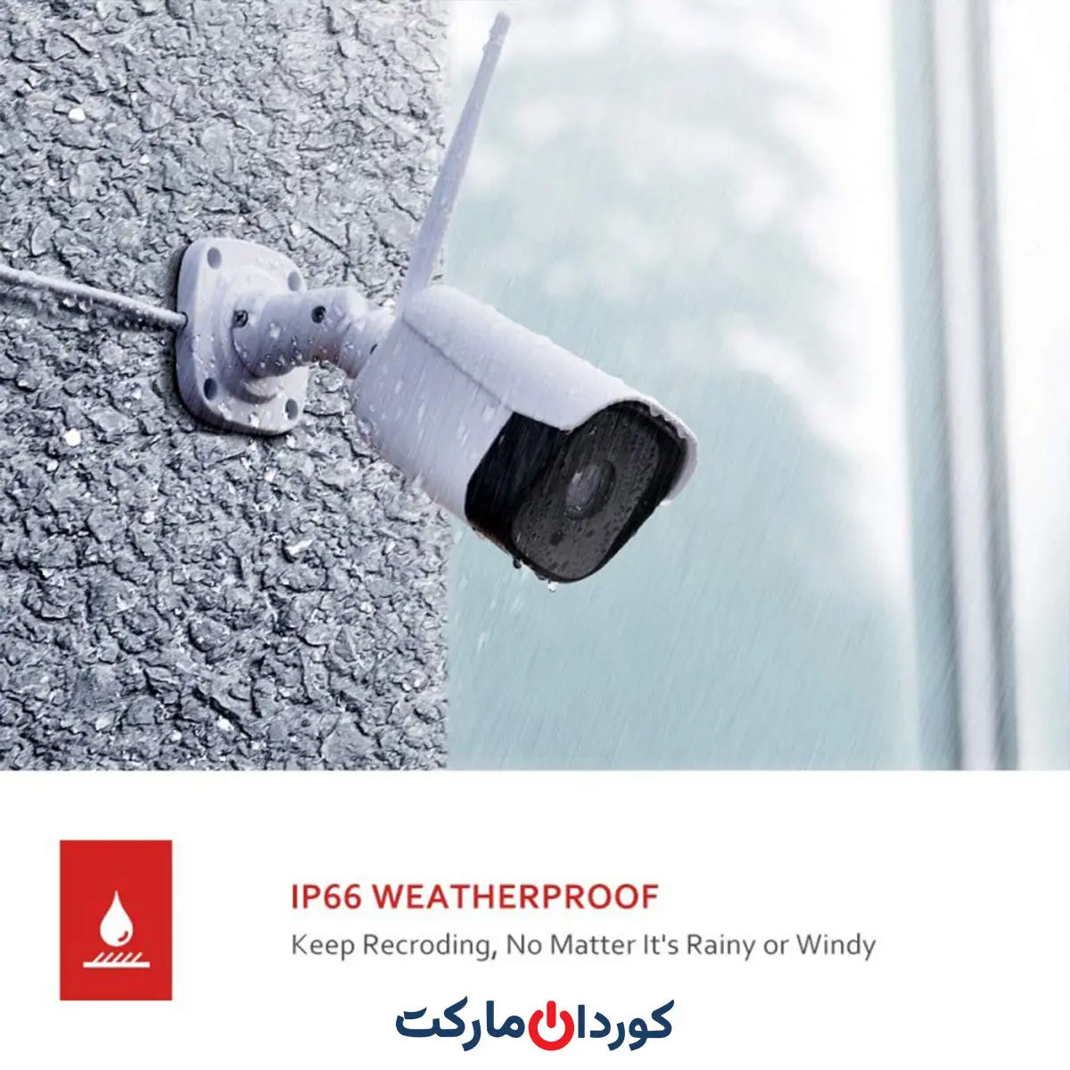 دوربین مداربسته بیسیم تحت شبکە ضدآب فول اچ دیvicture ویکچر مدل PC730 - Image 2