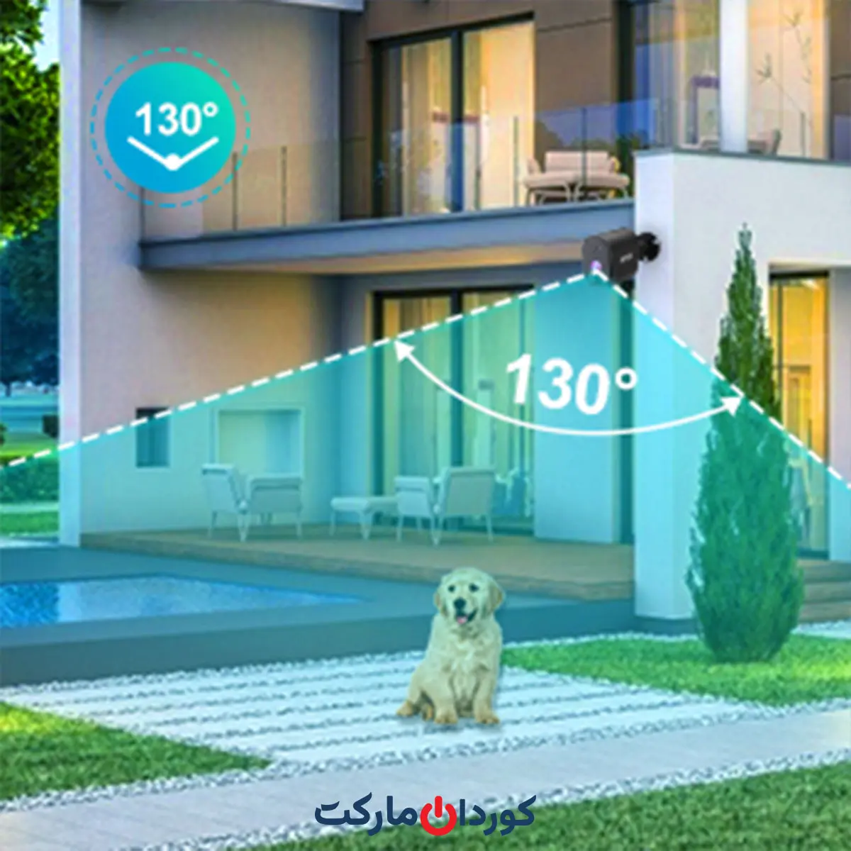 دوربین مداربسته با پنل خورشیدی Buture مدل IP10 - Image 2