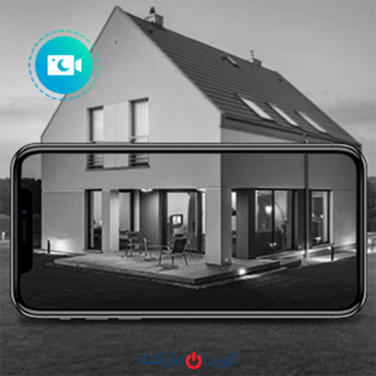 دوربین مداربسته با پنل خورشیدی Buture مدل IP10 - Image 3