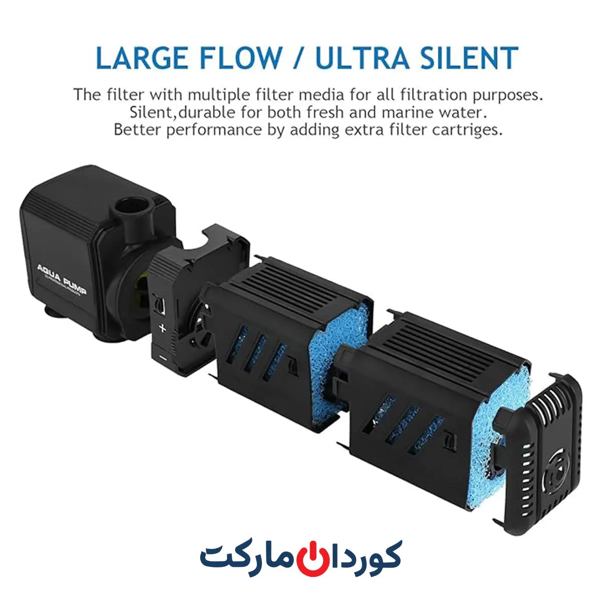 فیلتر تصفیه آب آکواریوم آکوا AQUA مدل HY-800F سفارش آلمان - Image 2